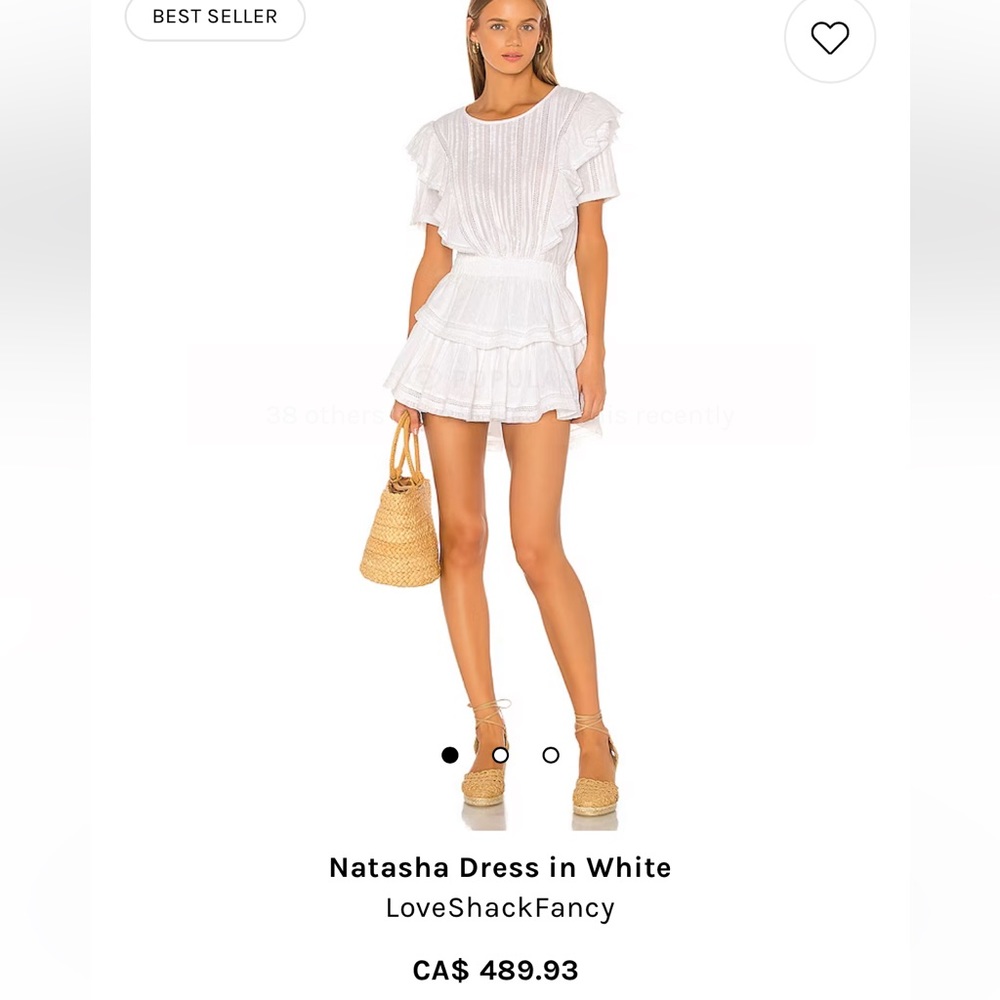 Love Shack Fancy Ruffle Dress